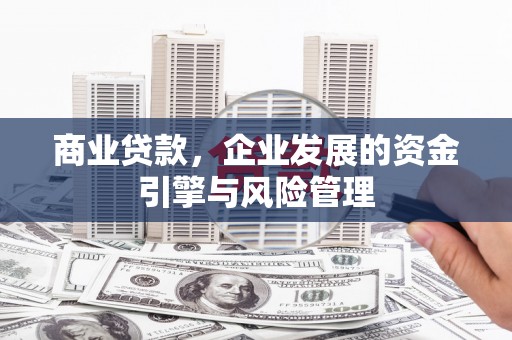 邵东商业贷款，企业发展的资金引擎与风险管理