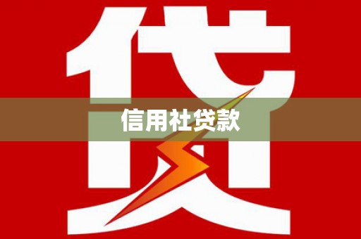 邵东信用社贷款