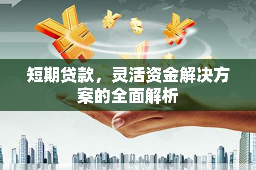 邵东短期贷款，灵活资金解决方案的全面解析