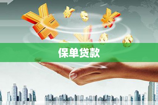 邵东保单贷款