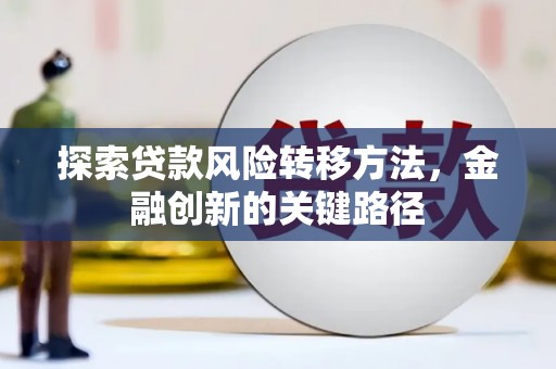 邵东探索贷款风险转移方法，金融创新的关键路径