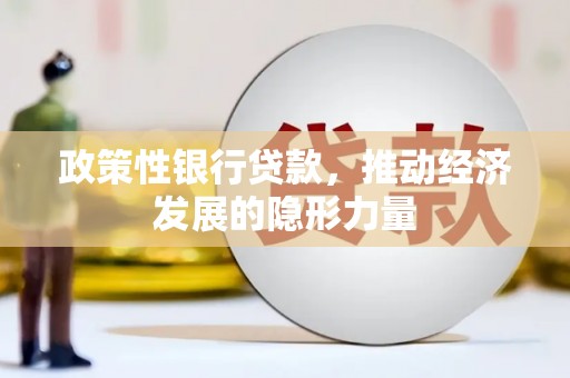 邵东政策性银行贷款，推动经济发展的隐形力量