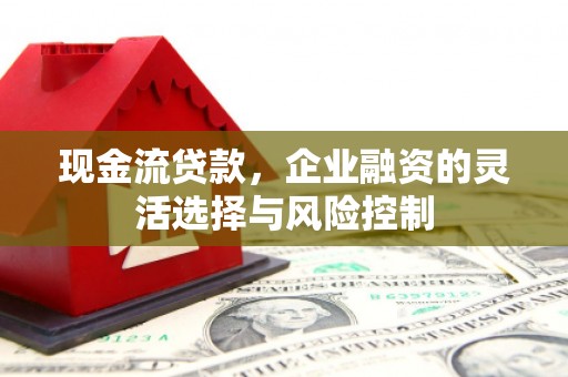 邵东现金流贷款，企业融资的灵活选择与风险控制