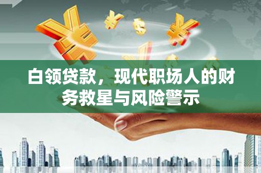 邵东白领贷款，现代职场人的财务救星与风险警示