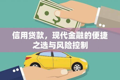 邵东信用贷款，现代金融的便捷之选与风险控制