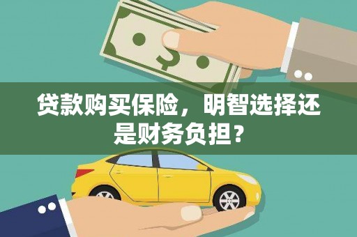 邵东贷款购买保险，明智选择还是财务负担？