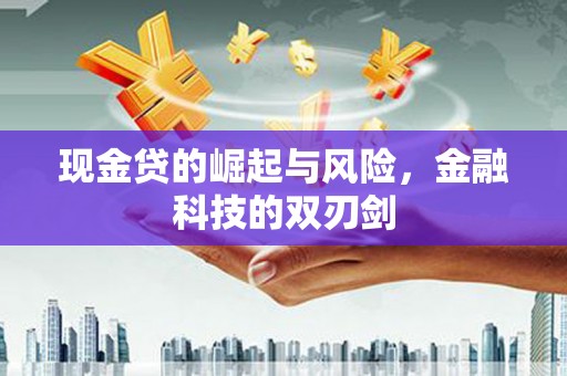 邵东现金贷的崛起与风险，金融科技的双刃剑