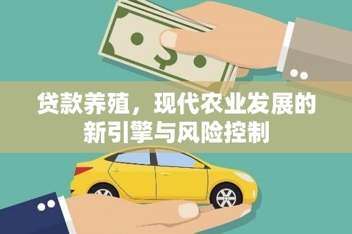 邵东贷款养殖，现代农业发展的新引擎与风险控制