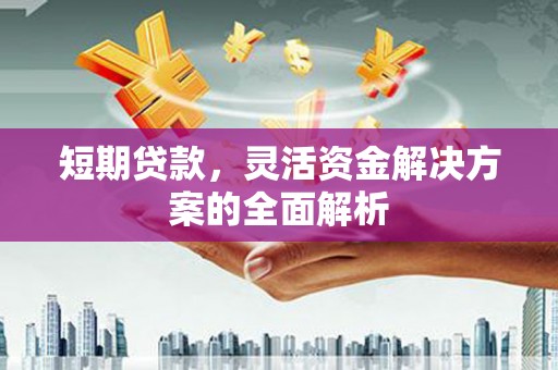 邵东短期贷款，灵活资金解决方案的全面解析