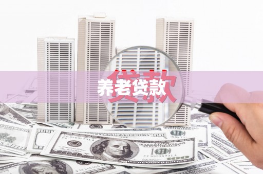 邵东养老贷款