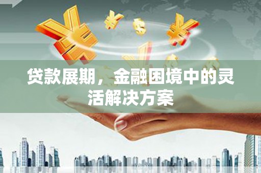 邵东贷款展期，金融困境中的灵活解决方案