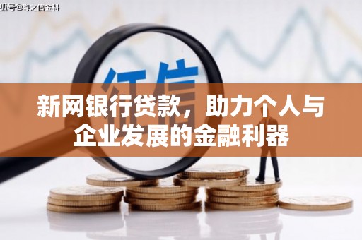 邵东新网银行贷款，助力个人与企业发展的金融利器