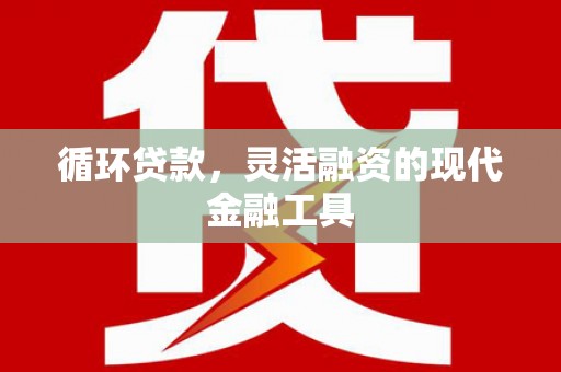 邵东循环贷款，灵活融资的现代金融工具
