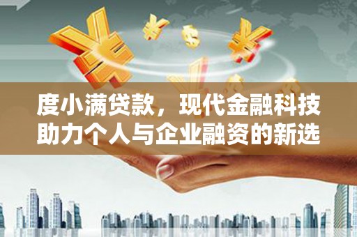 邵东度小满贷款，现代金融科技助力个人与企业融资的新选择