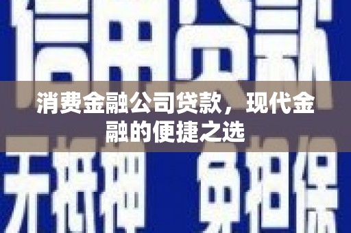 邵东消费金融公司贷款，现代金融的便捷之选
