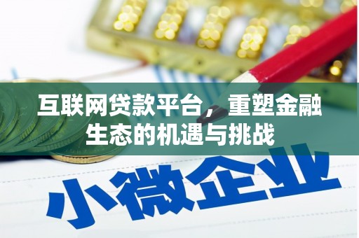 邵东互联网贷款平台，重塑金融生态的机遇与挑战