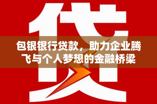 邵东包银银行贷款，助力企业腾飞与个人梦想的金融桥梁