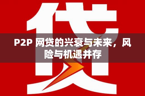 邵东P2P 网贷的兴衰与未来，风险与机遇并存