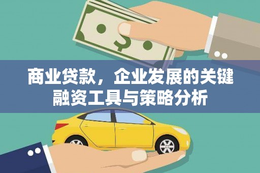邵东商业贷款，企业发展的关键融资工具与策略分析