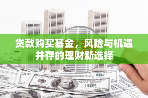 邵东贷款购买基金，风险与机遇并存的理财新选择