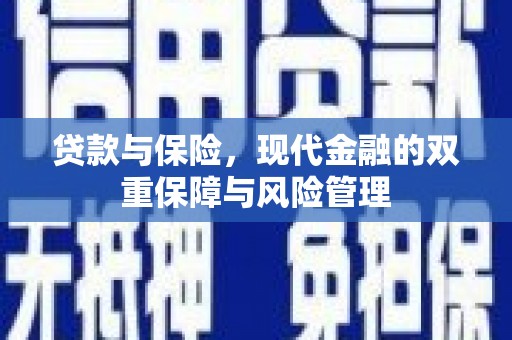 邵东贷款与保险，现代金融的双重保障与风险管理