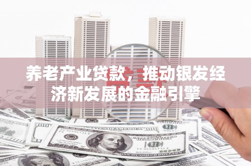 邵东养老产业贷款，推动银发经济新发展的金融引擎