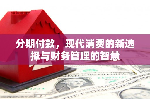 邵东分期付款，现代消费的新选择与财务管理的智慧