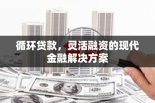 邵东循环贷款，灵活融资的现代金融解决方案