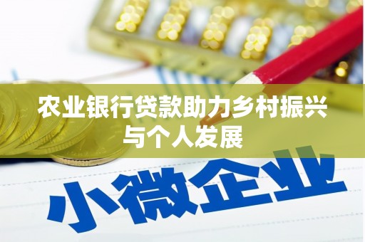 邵东农业银行贷款助力乡村振兴与个人发展