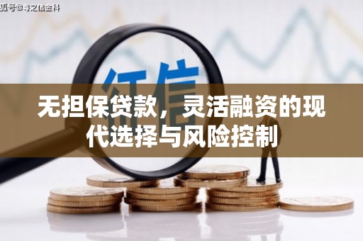 邵东无担保贷款，灵活融资的现代选择与风险控制