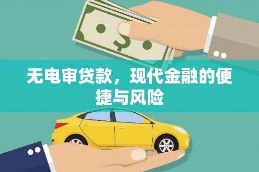 邵东无电审贷款，现代金融的便捷与风险