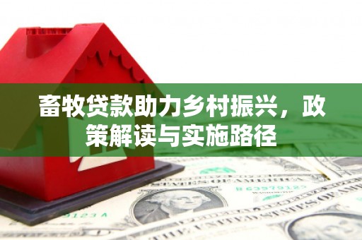 邵东畜牧贷款助力乡村振兴，政策解读与实施路径