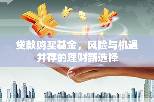 邵东贷款购买基金，风险与机遇并存的理财新选择