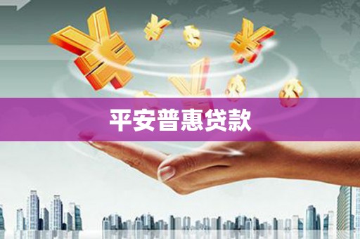 邵东平安普惠贷款