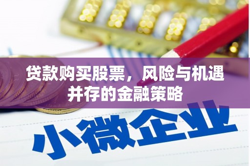 邵东贷款购买股票，风险与机遇并存的金融策略