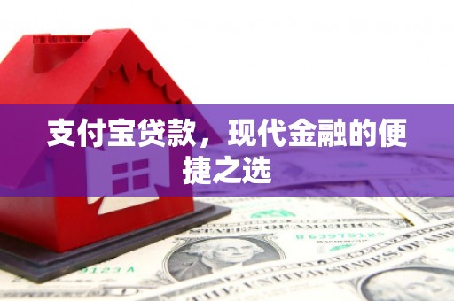 邵东支付宝贷款，现代金融的便捷之选