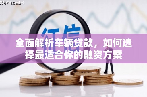 邵东全面解析车辆贷款，如何选择最适合你的融资方案