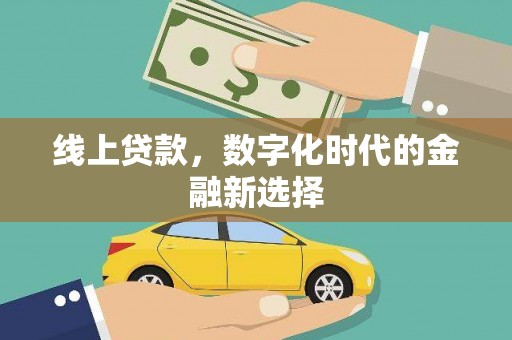 邵东线上贷款，数字化时代的金融新选择