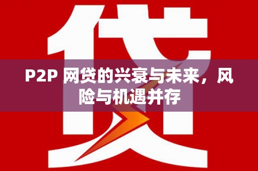 邵东P2P 网贷的兴衰与未来，风险与机遇并存
