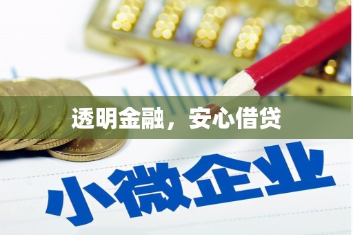 邵东透明金融，安心借贷