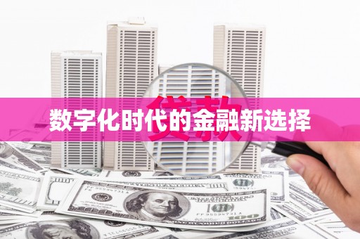 邵东数字化时代的金融新选择