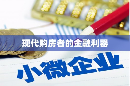 邵东现代购房者的金融利器